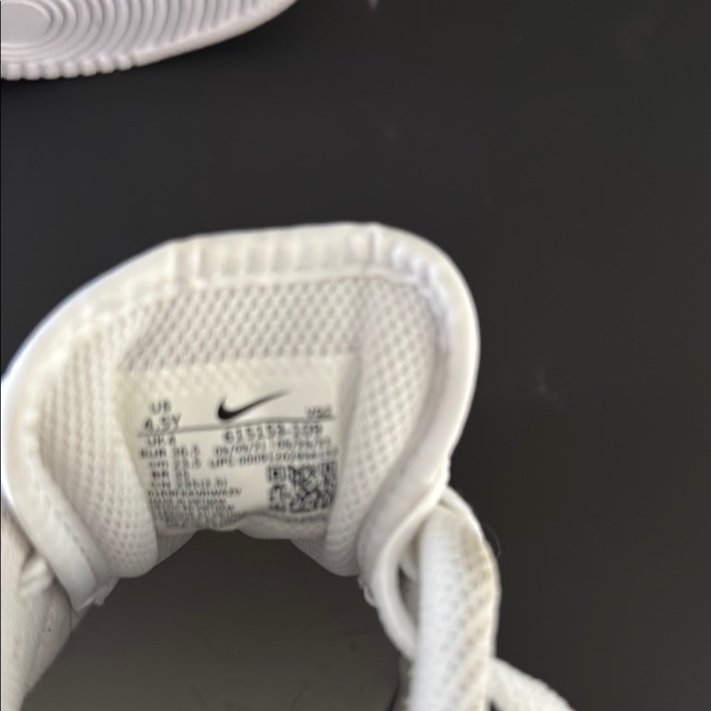 Nike Kids White Sneakers - Picture 2 of 2